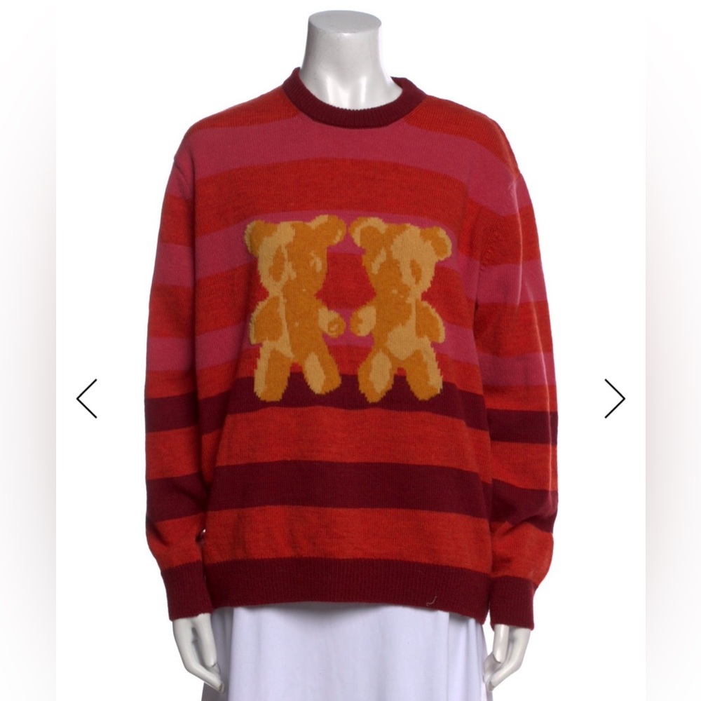 Heaven by Marc Jacobs Gradient Teddy Sweater NWT - Picture 6 of 14